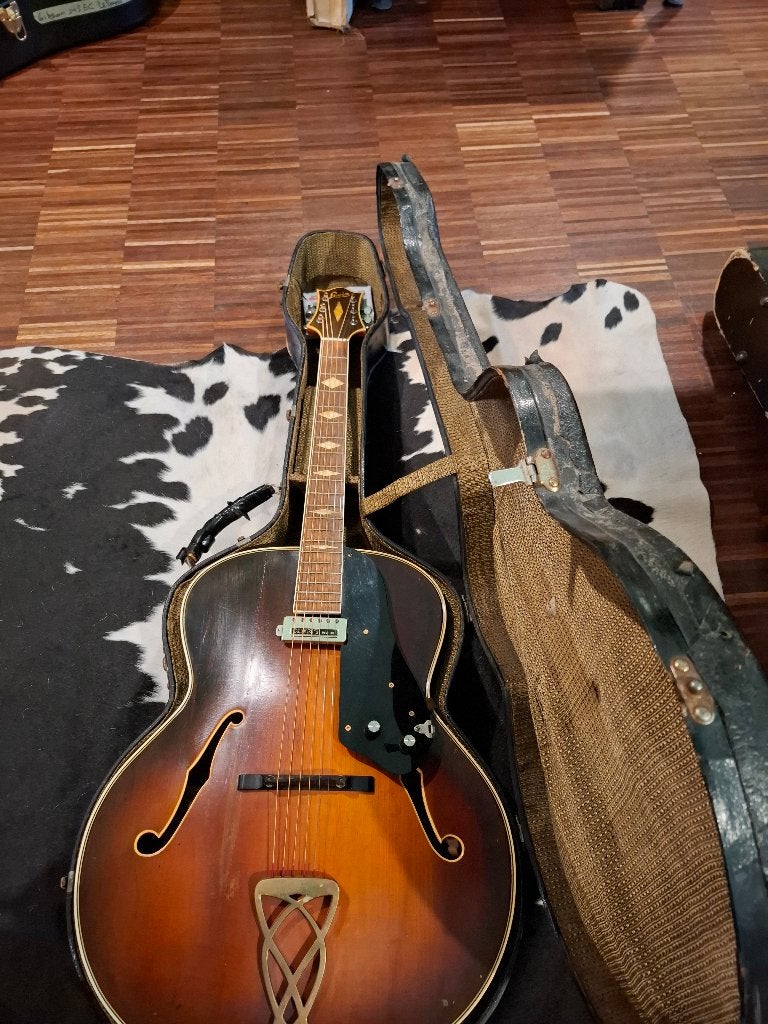 Vintage archtop Levin model 22 1945, Ophalen of Verzenden, Gebruikt