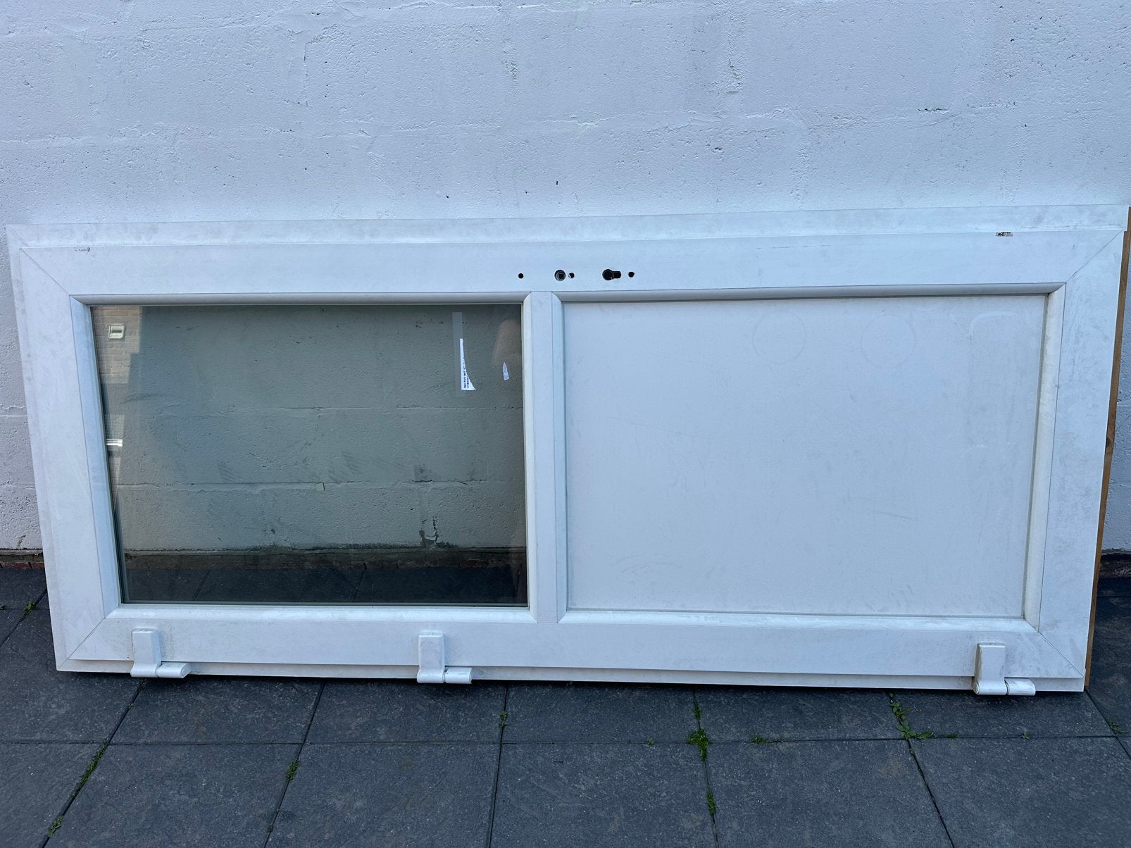 Pvc deur nieuw hoogte 218 cm lengte 96 cm, Doe-het-zelf en Bouw, Kunststof, Deurkozijn, Nieuw, 150 tot 225 cm