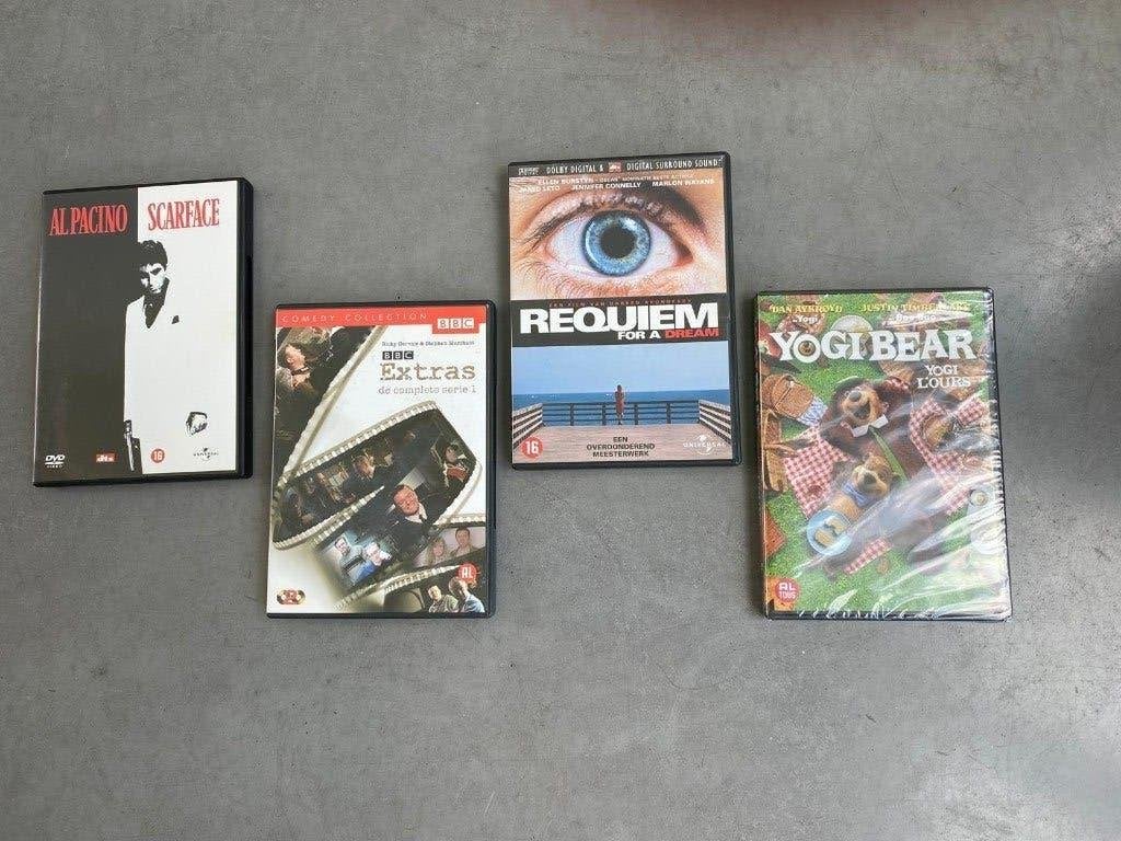 4 DVD's, Alle leeftijden, Ophalen, Gebruikt