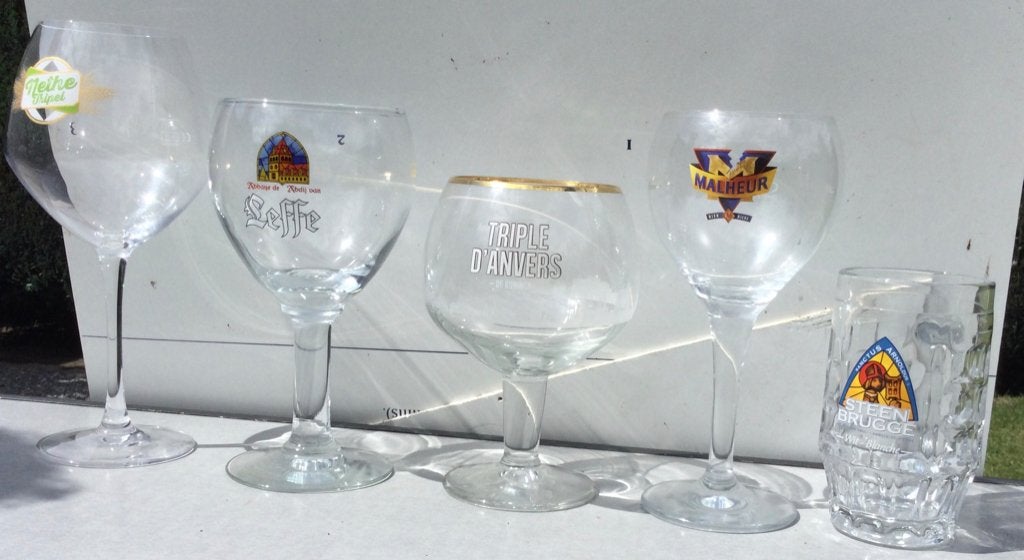 Bierglazen, Verzamelen, Ophalen, Zo goed als nieuw, Bierglas