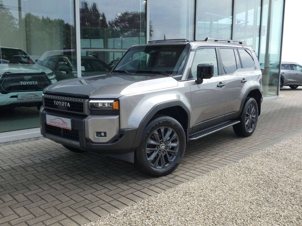Toyota Land Cruiser 8AT VX-L *73347+BTW* +PANO/OPEN DAK +LIC, Auto's, Gebruikt, Zwart, Leder, Bedrijf