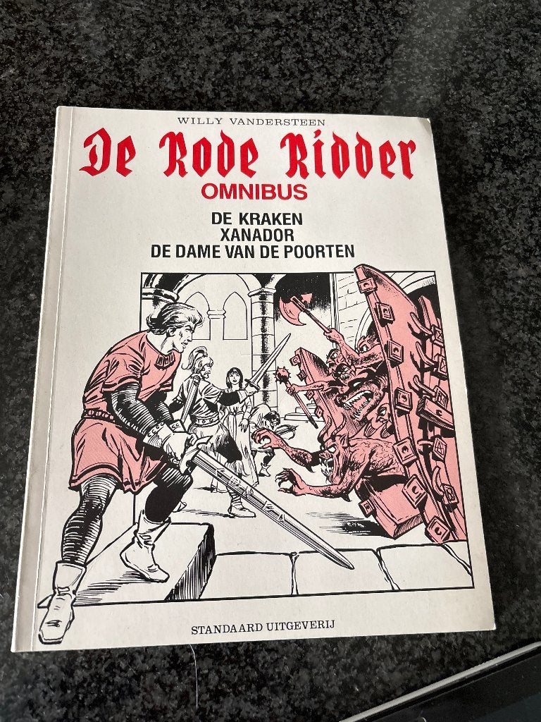De rode ridder omnibus, Boeken, Stripverhalen, Ophalen, Willy Vandersteen, Eén stripboek, Zo goed als nieuw