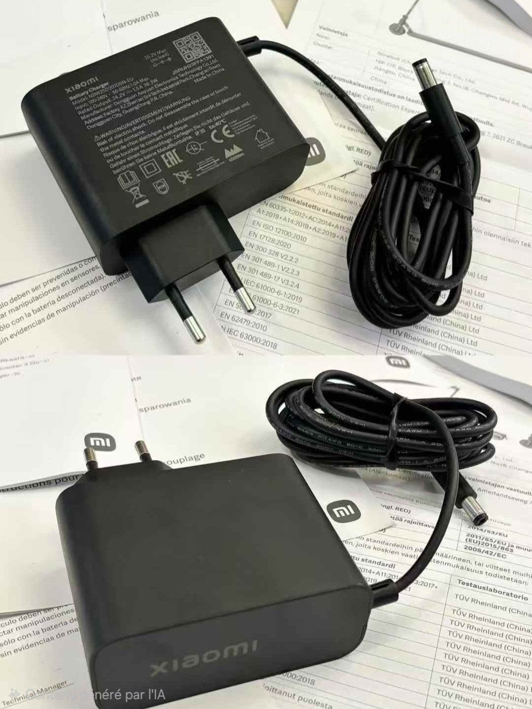 Chargeur Xiaomi trottinette 4lite, Enlèvement ou Envoi