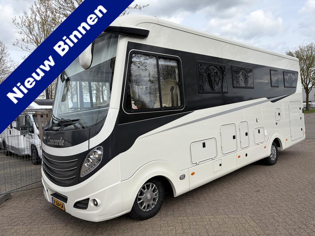 Concorde CHARISMA 850 L 204pk Aut BAR-zit GEEN Hefbed Lithiu, Caravanes & Camping, Concorde, Diesel, Automatique, Mark@niesmannbischoff.nl