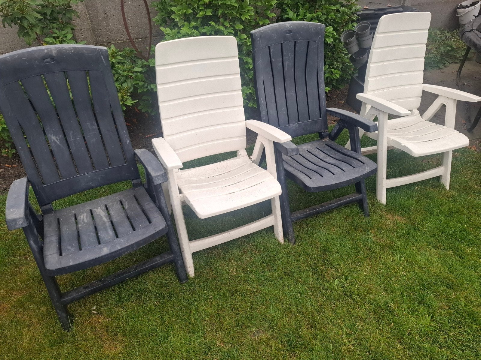 tuinstoelen gratis, Ophalen