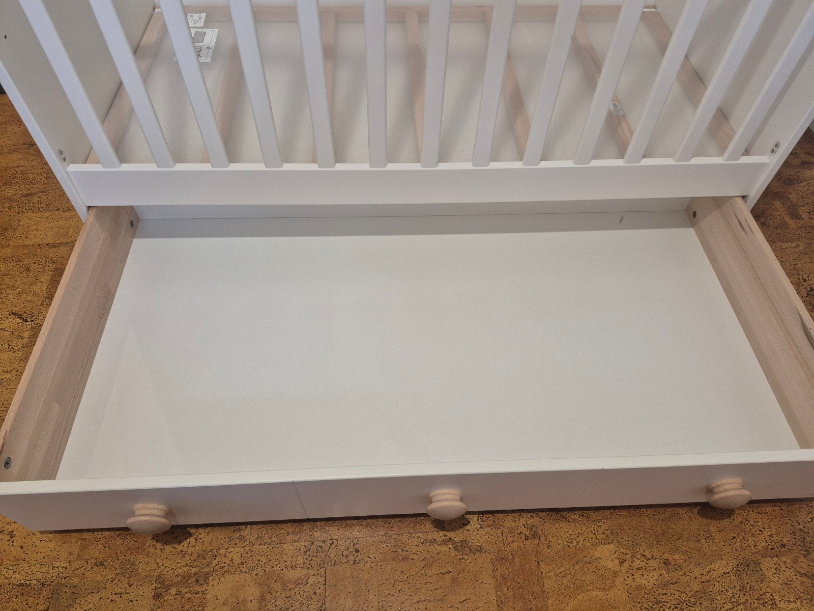 lit bébé ikea avec Matelas et tiroir de rangement et tiroir, Enlèvement