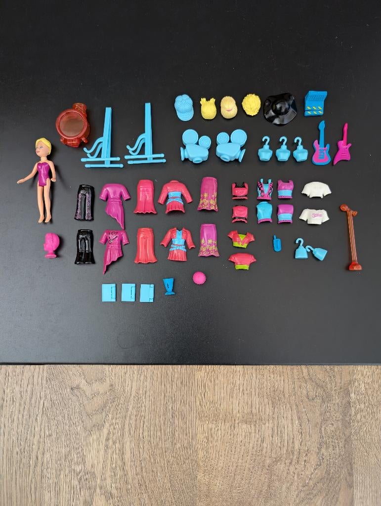Polly Pocket Rockstar met magnetische kleding, Enlèvement, Comme neuf, Autres types