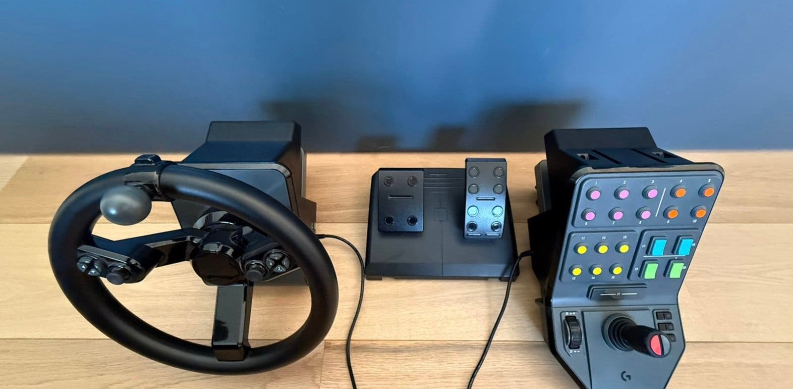 Simulateur de parc de contrôleurs, LOGITECH G Saitek, Enlèvement, Comme neuf