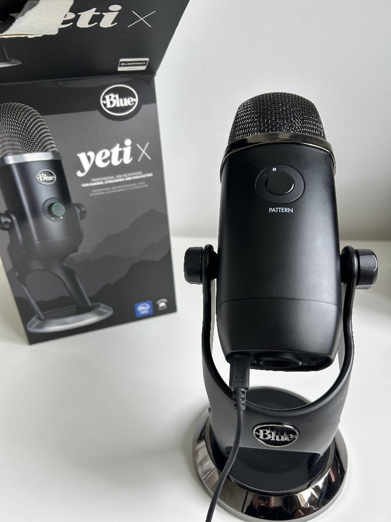 Blue Yeti X streaming microfoon, Audio, Tv en Foto, Overige Audio, Tv en Foto, Ophalen, Zo goed als nieuw