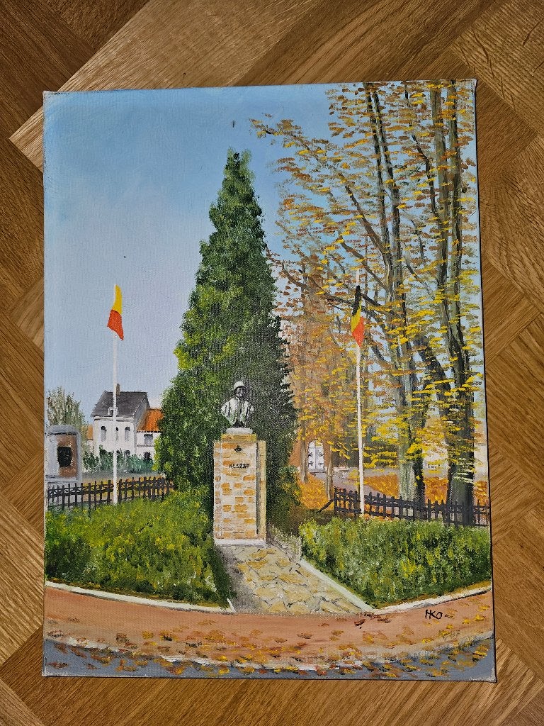 Harm Kamerlingh Onnes  Uniek en een Gesigneerd werk, Ophalen, Gesigneerd, Olieverf, Doek