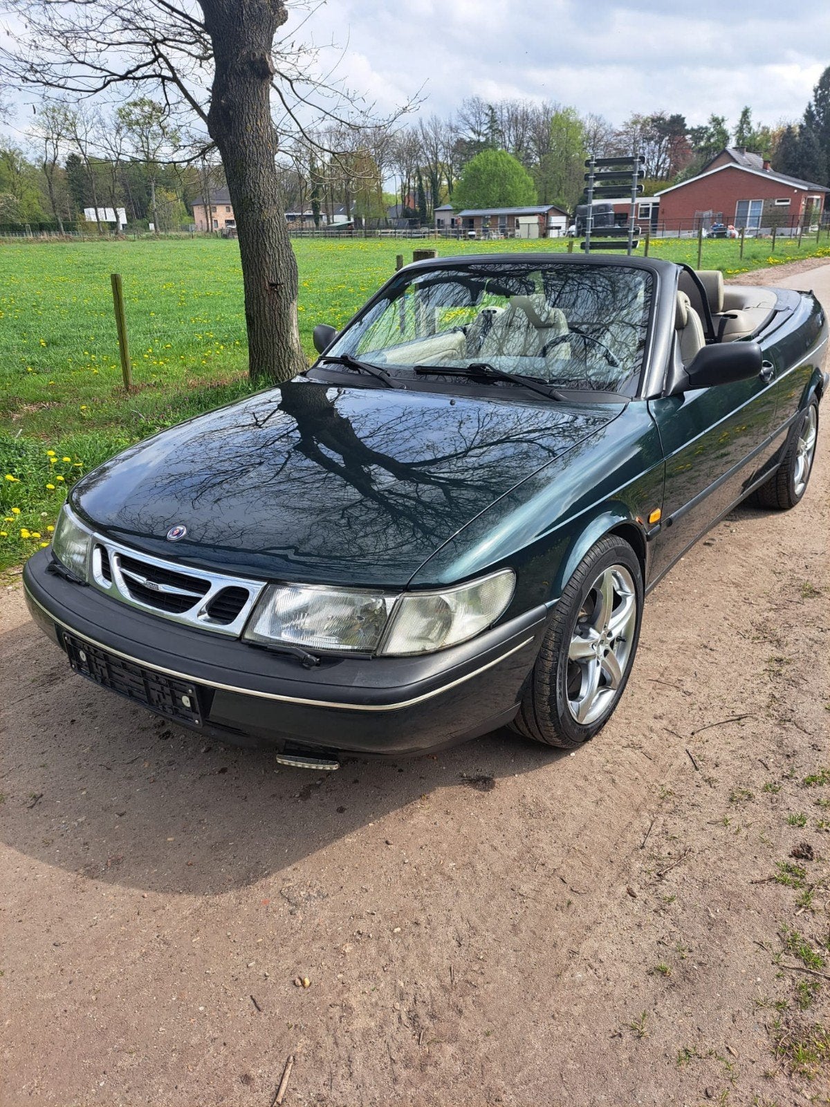 saab 900 cabrio full option, Autos, Cuir, Achat, Cabriolet, Boîte manuelle