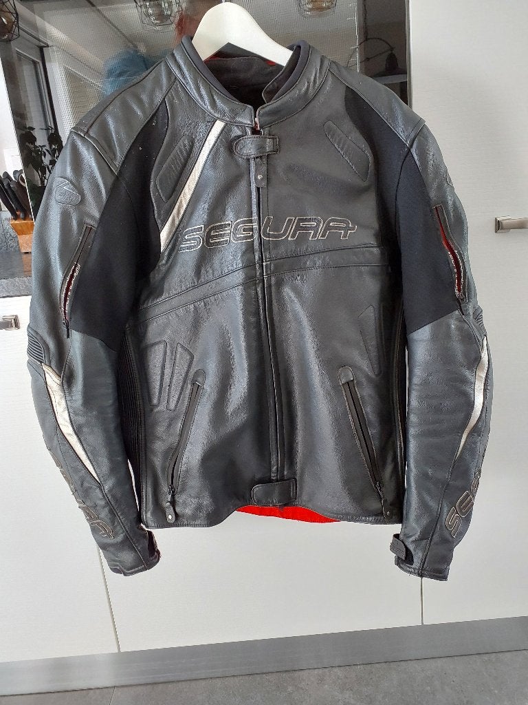 VESTE SEGURA CUIR Noir Taille XL, Seconde main, Manteau | cuir, Enlèvement, Segura