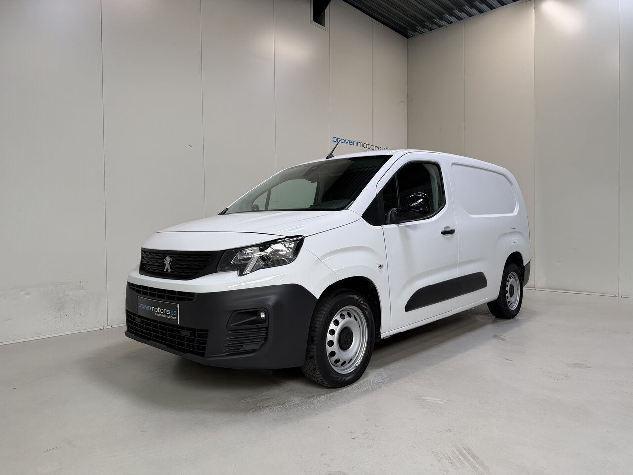Peugeot Partner 1.5d Lichte Vracht Autom. 2PL - Airco - GPS, Euro 6, 0 kg, Wit, https://public.car-pass.be/vhr/637a0adb-1a00-4fbe-9bdb-189595d7f3d7