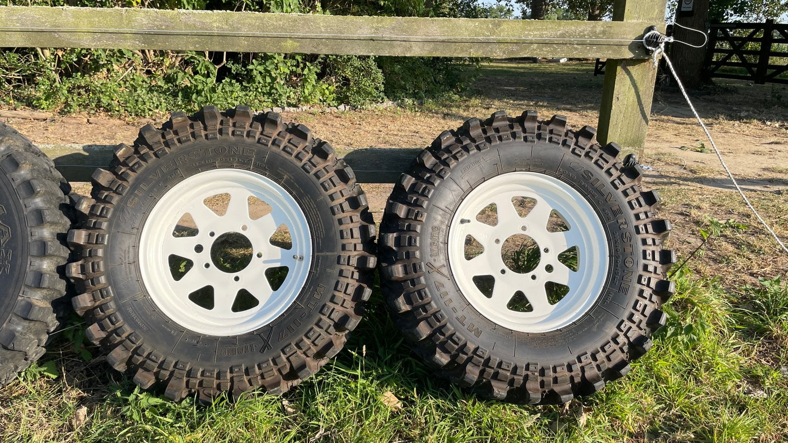 5 simex offroad banden met velgen, Auto-onderdelen, Banden en Velgen, Ophalen, Gebruikt, Banden en Velgen, All Season