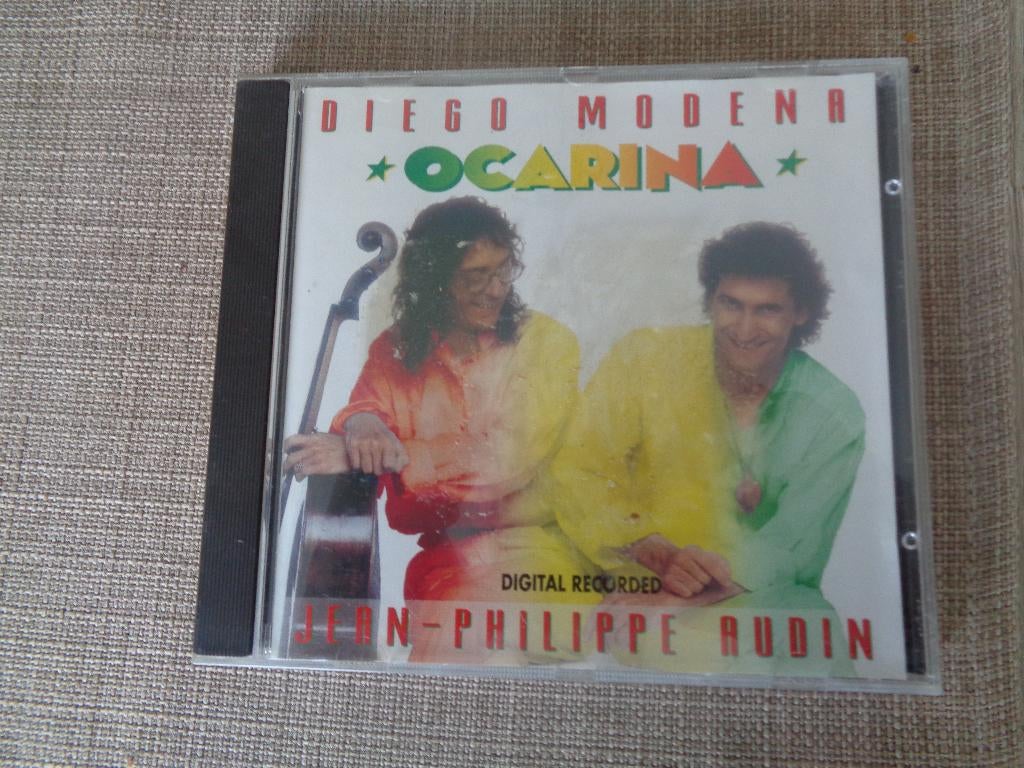 1 mooie cd van Diego Modena en Jean- Philippe Audin ocarina, Ophalen of Verzenden, Gebruikt