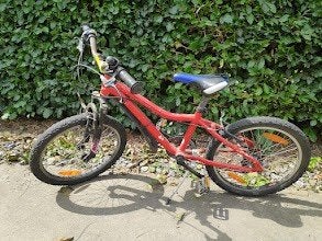 20 inch fiets, Ophalen, Gebruikt, Velgrem, 20 inch of meer