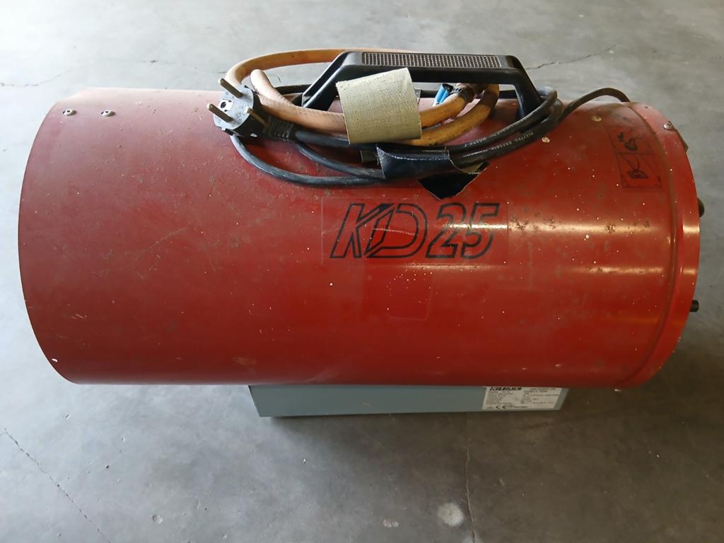 Warmelucht kanon op gas in perfecte staat, Doe-het-zelf en Bouw, Chauffageketels en Boilers, Ophalen