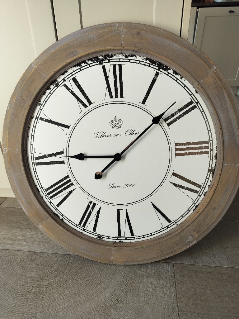 Horloge, Comme neuf, Enlèvement, Bois, 74 cm