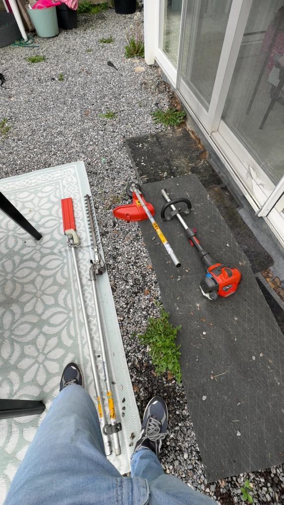 Husqvarna combisysteem 525lkx, Tuin en Terras, Ophalen, Zo goed als nieuw