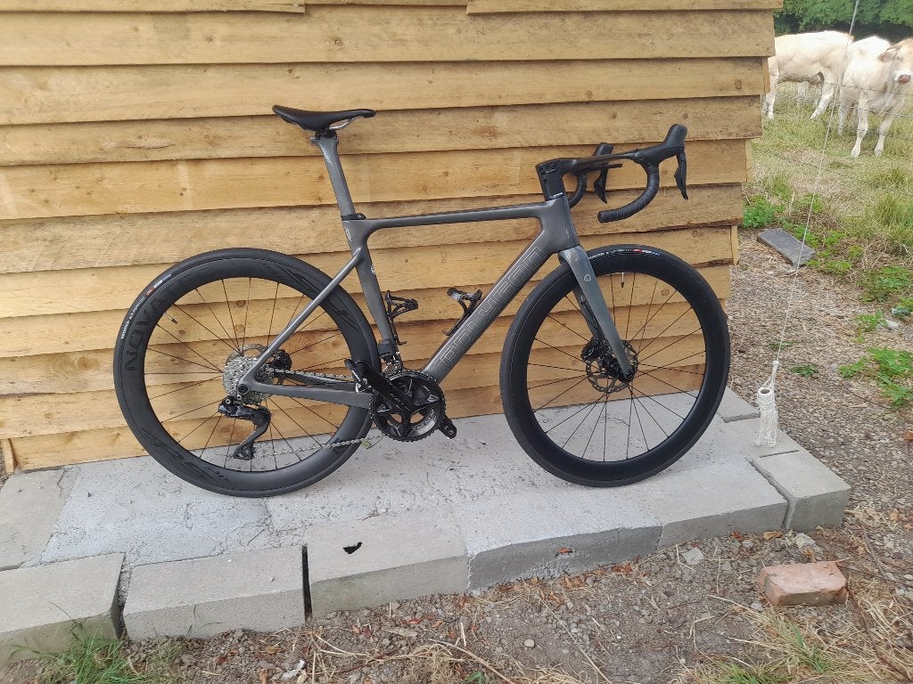 Racefiets, Fietsen en Brommers, Fietsen | Racefietsen, Carbon, Heren, Zo goed als nieuw, Meer dan 20 versnellingen