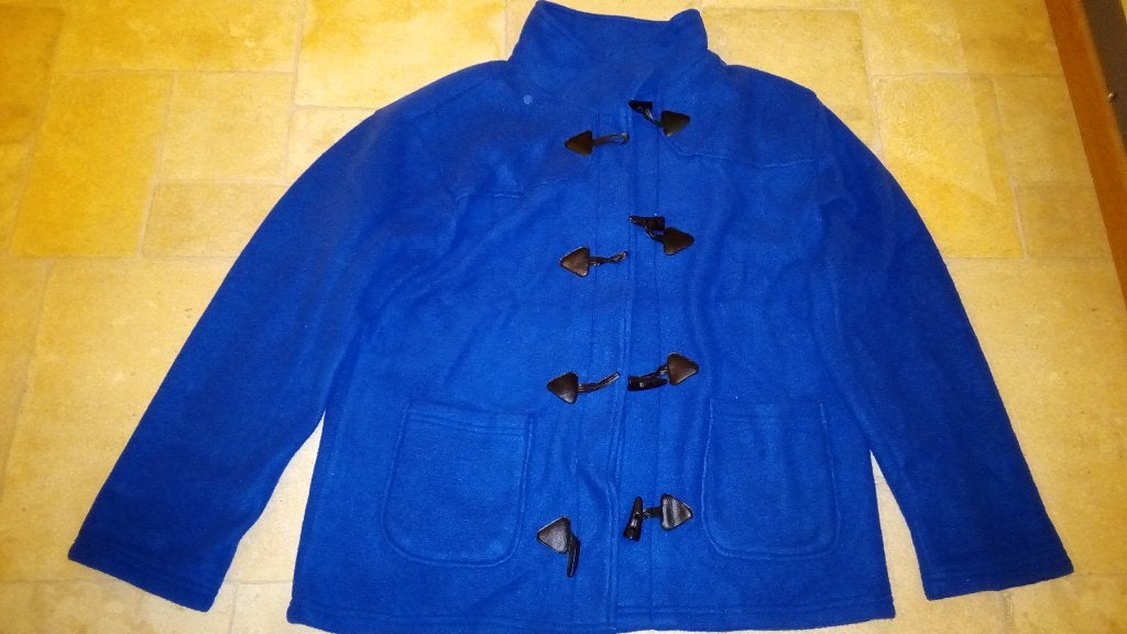 vest dames, blauw (maat 42/44), Enlèvement ou Envoi, Porté, Taille 42/44 (L), Bleu