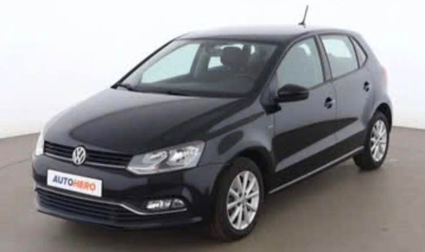 Volkswagen Polo 1.0 Benzine – 2016 – 104.000 km, Voorwielaandrijving, Euro 5, Stof, Zwart
