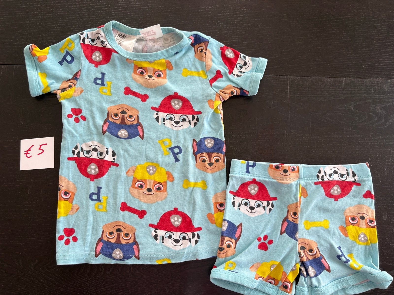 Paw Patrol pyama 98-104/2-4j, Kinderen en Baby's, Kinderkleding | Maat 98, Ophalen, Nacht- of Onderkleding, Jongen of Meisje, H&M