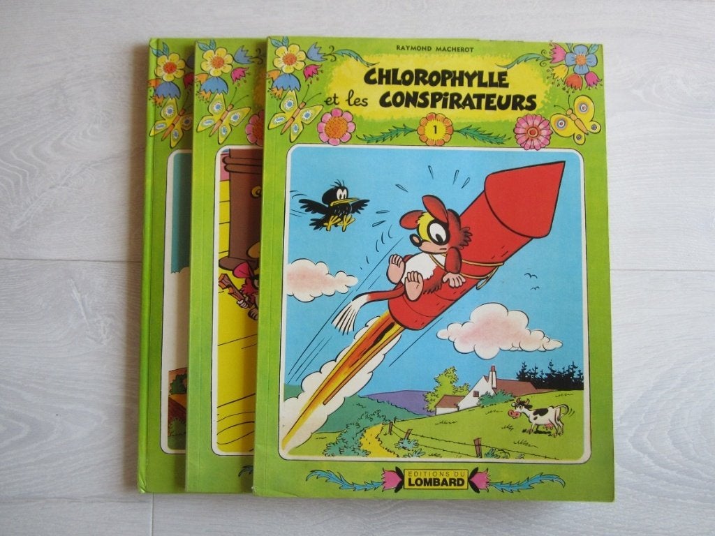 Chlorophylle - E.O. - Collection verte du Lombard, Livres, Plusieurs BD, Enlèvement ou Envoi, Comme neuf, Raymond Macherot