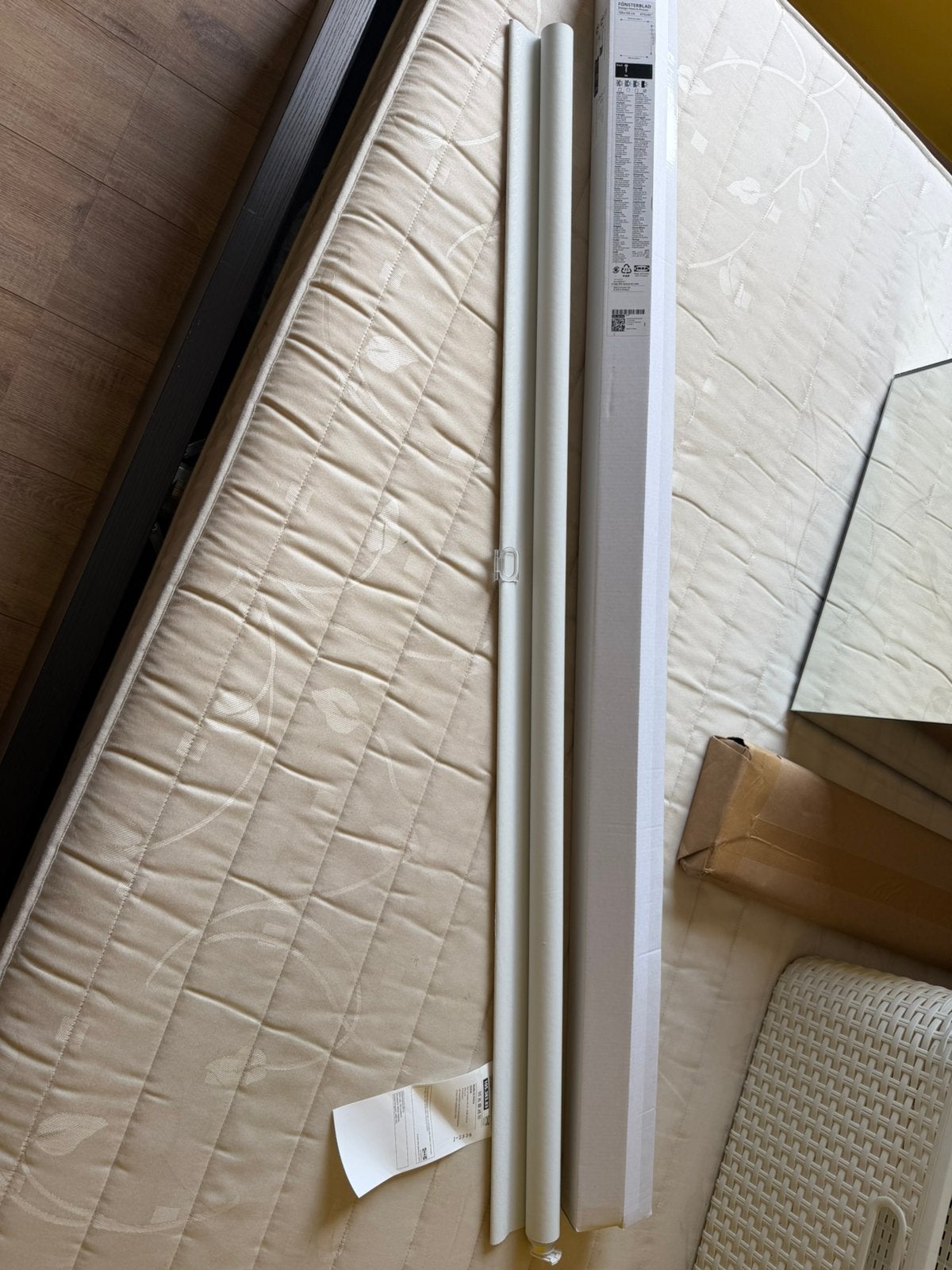 Store Ikea neuf blanc 120x155cm (x3), Maison & Meubles, Neuf, 120 cm, Store enrouleur, Enlèvement
