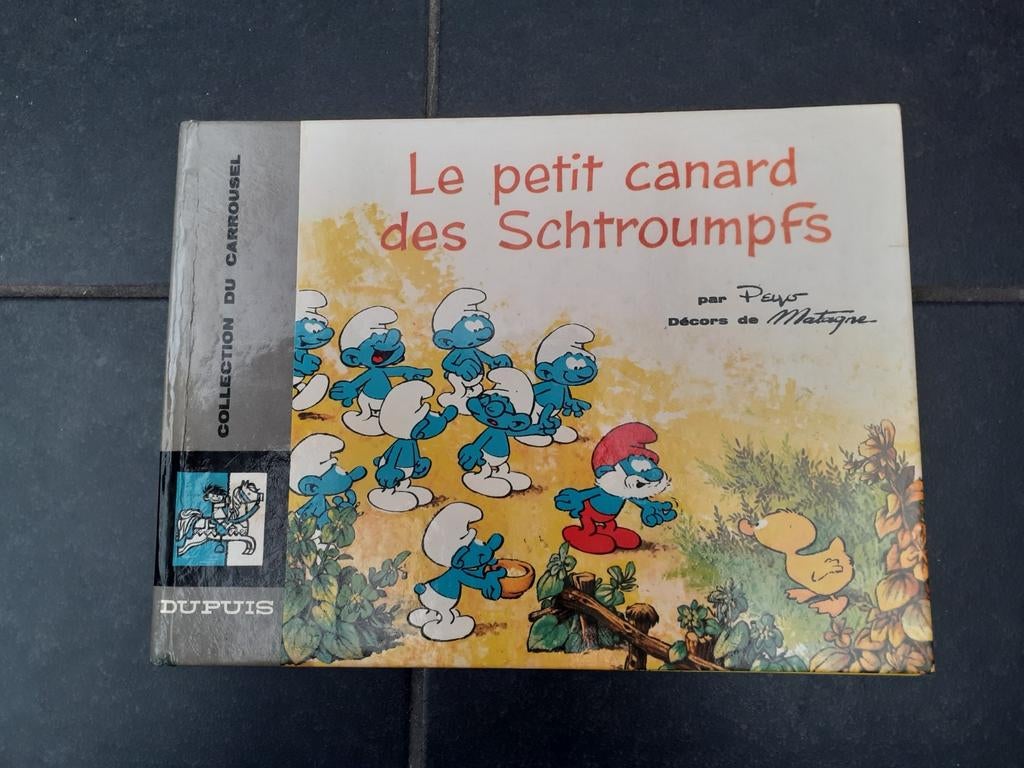 LE PETIT CANARD DES SCHTROUMPFS