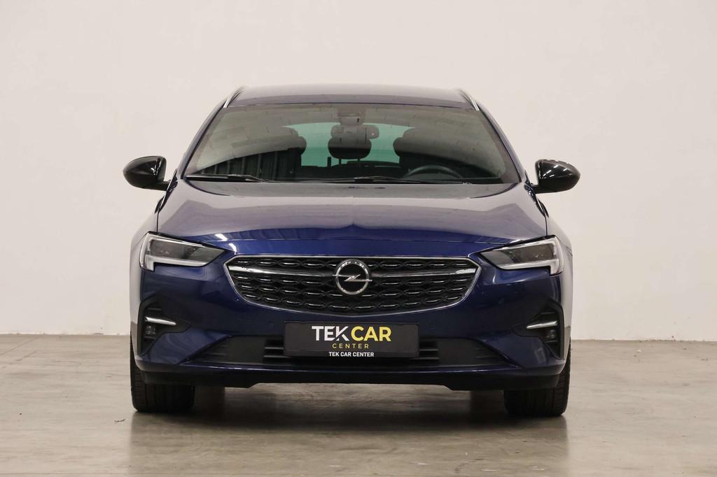 Opel Insignia Sports Tourer 1.5D Ultimate FULL OPTION, Auto's, Gebruikt, Blauw, Leder, Bedrijf