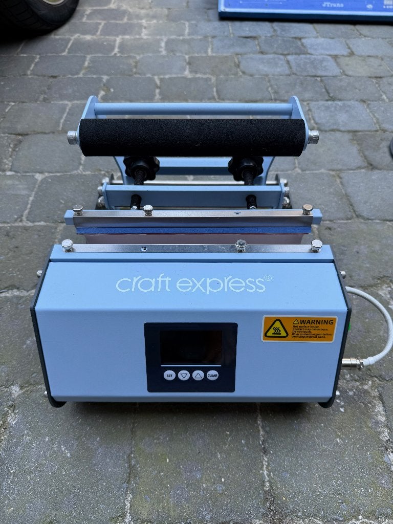 Craft Express beker- en bekerpers, Ophalen of Verzenden, Gebruikt