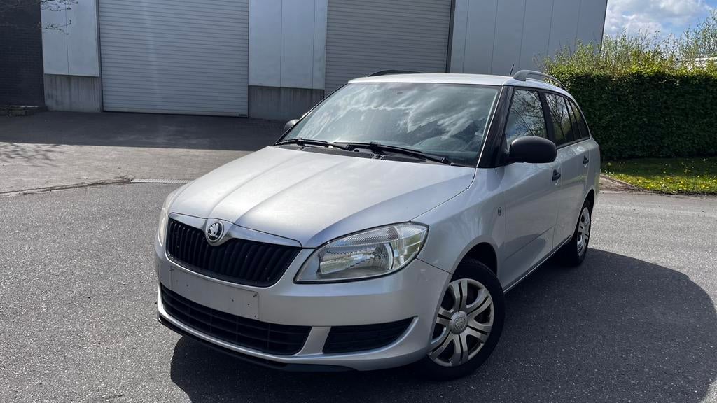 Skoda Fabia 1.2TDI estate technisch en motorisch perfect, Auto's, Voorwielaandrijving, Euro 5, Stof, Zwart