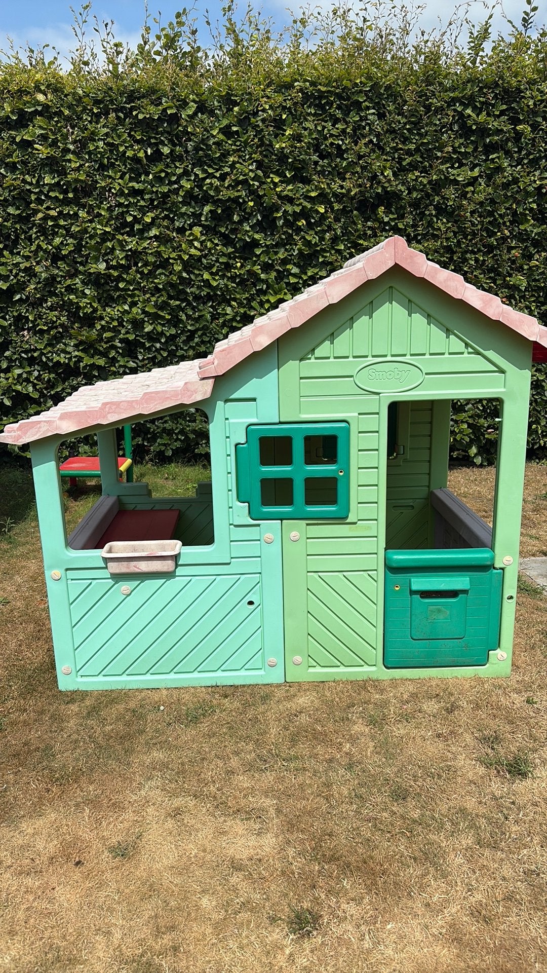 Speelhuisje smoby met extra speelgoed, Enlèvement, Utilisé