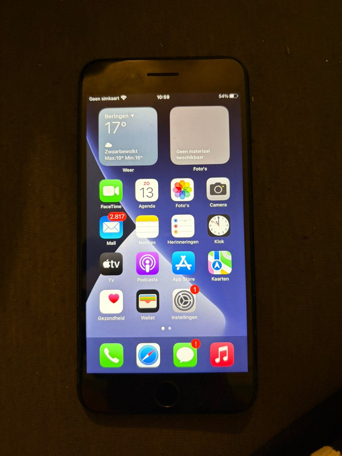 Iphone 7plus 128gb, Télécoms, 128 GB, 86 %, Reconditionné, Enlèvement