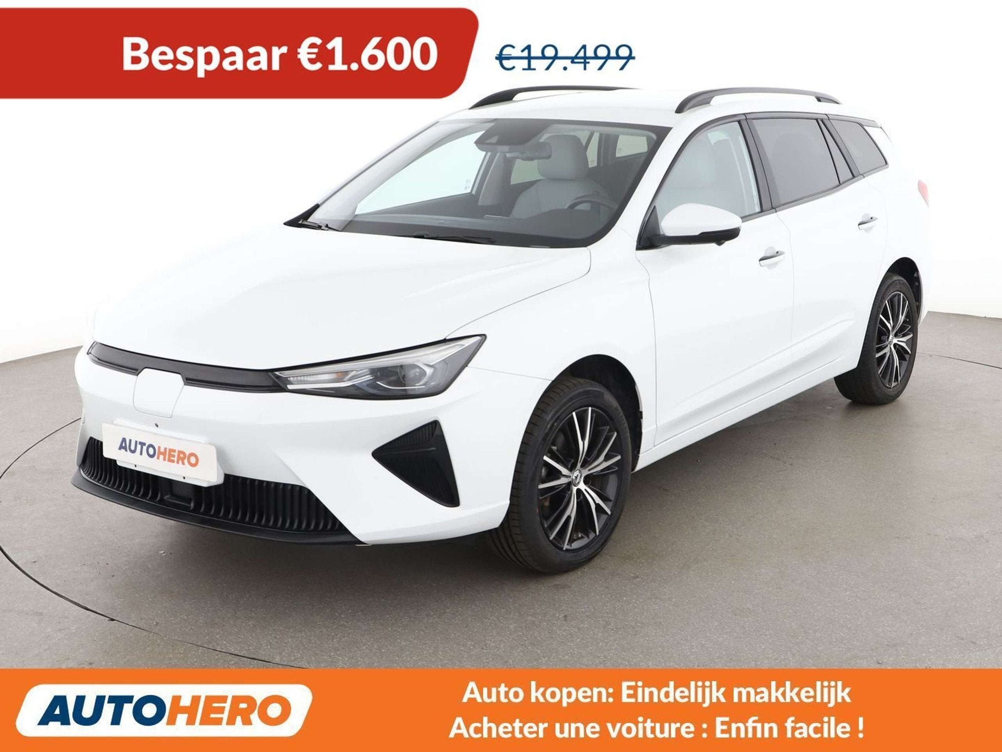 MG MG5 electric drive 115 kW Luxury (automatique), Autos, MG, Cuir, Achat, 156 ch, 5 portes