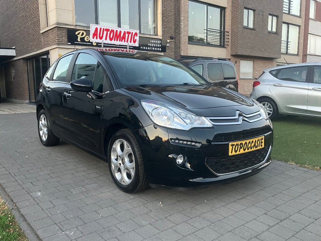CITROEN C 3 _AUTOMAAT_BENZINE-TOPSTAAT - 12.000 KM, Autos, Achat, Euro 6, Entreprise, Noir