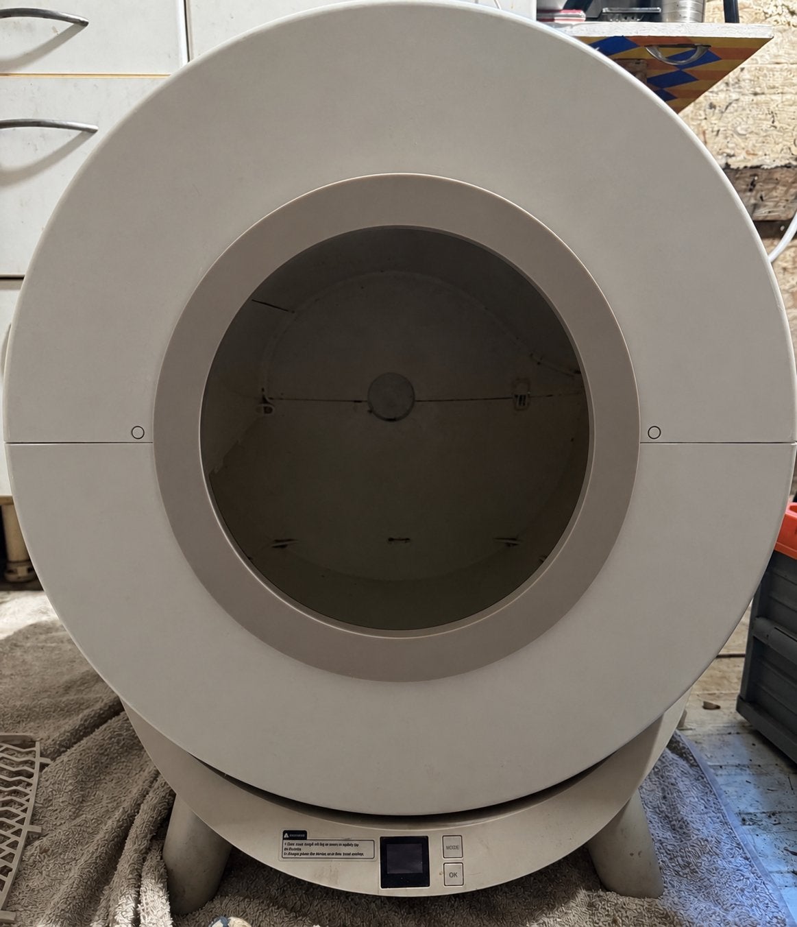 Revo-loo Zelfreinigende/elektrische/automatische Kattenbak, Ophalen, Zelfreinigend, Zo goed als nieuw, Gesloten