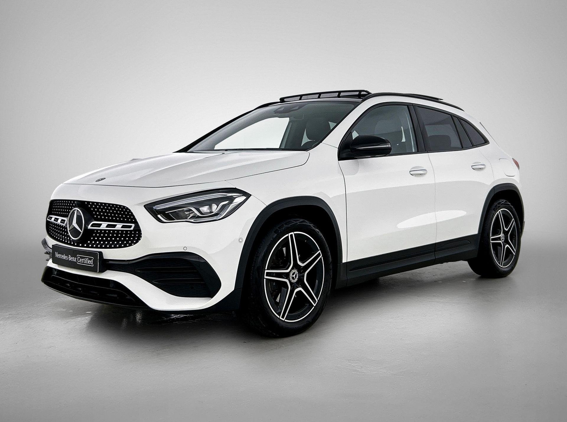 Mercedes-Benz GLA-klasse 200 d AMG Line | Panoramisch Dak |, Dealer onderhouden, 4 cilinders, Wit, Bedrijf