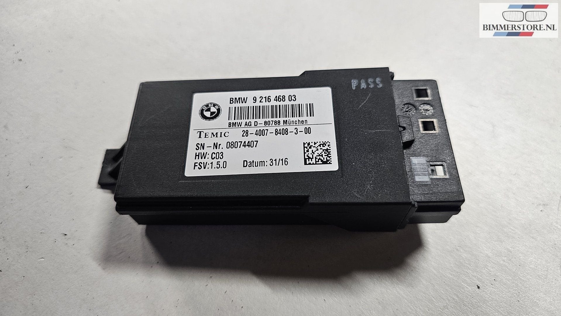 Stoel module BMW 1 / 2 / 3 / 4 / 5 / 6 / 7  serie F en G  61, Auto-onderdelen, Gebruikt, -, Ophalen of Verzenden, -