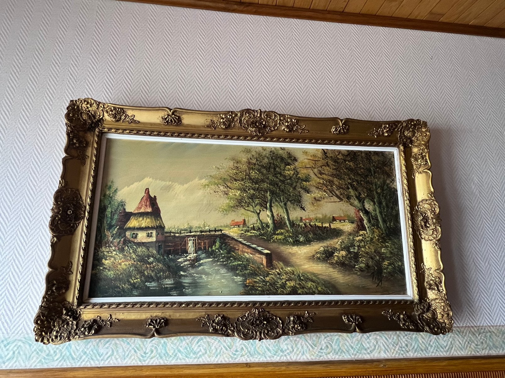 Schilderij 120cm op 70 cm, Ophalen