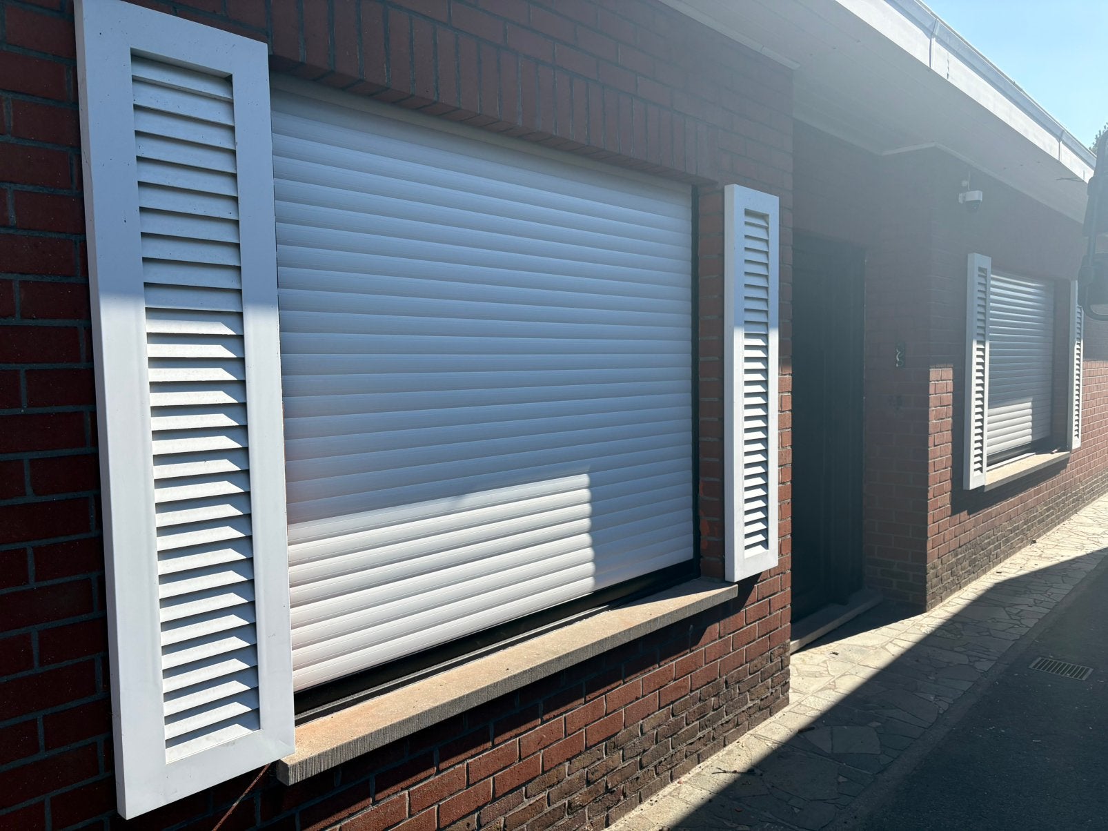 PVC Sierluiken 9stuks wit, Doe-het-zelf en Bouw, Ophalen, Minder dan 100 cm, Wit, Zo goed als nieuw