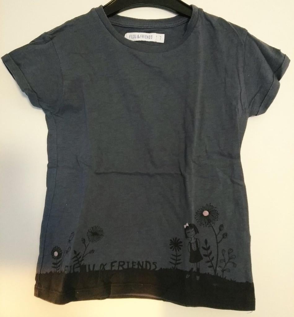 T-shirt Filou & Friends, Kinderen en Baby's, Kinderkleding | Maat 122, Ophalen of Verzenden, Gebruikt, Meisje, Shirt of Longsleeve