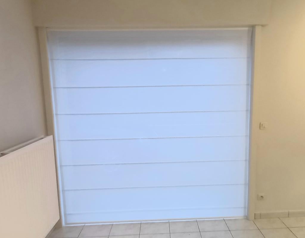 Gordijnen wit, Ophalen, 200 cm of meer, Wit, Zo goed als nieuw