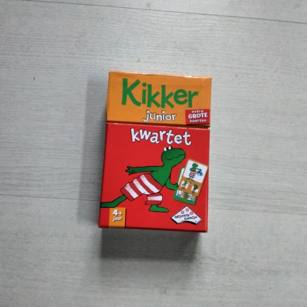 Kikker junior kwartet compleet, Ophalen of Verzenden
