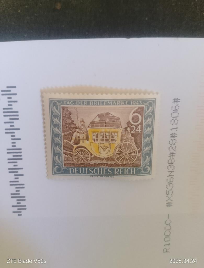 Timbres du Deutsches Reich, Enlèvement ou Envoi