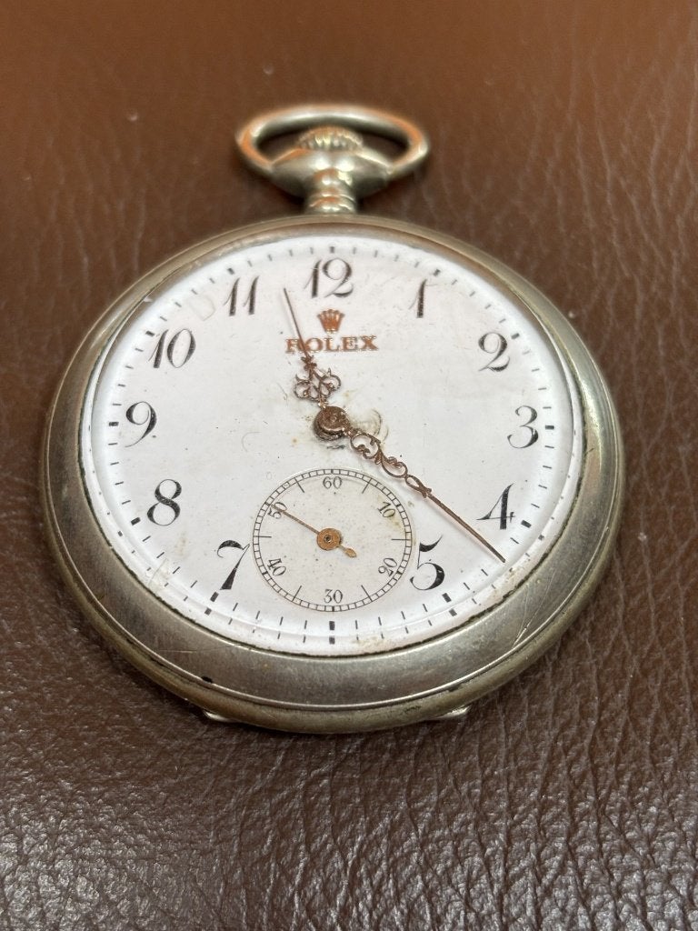 Quatre montres de poche Rolex à réparer , Enlèvement, Comme neuf, Ustensile