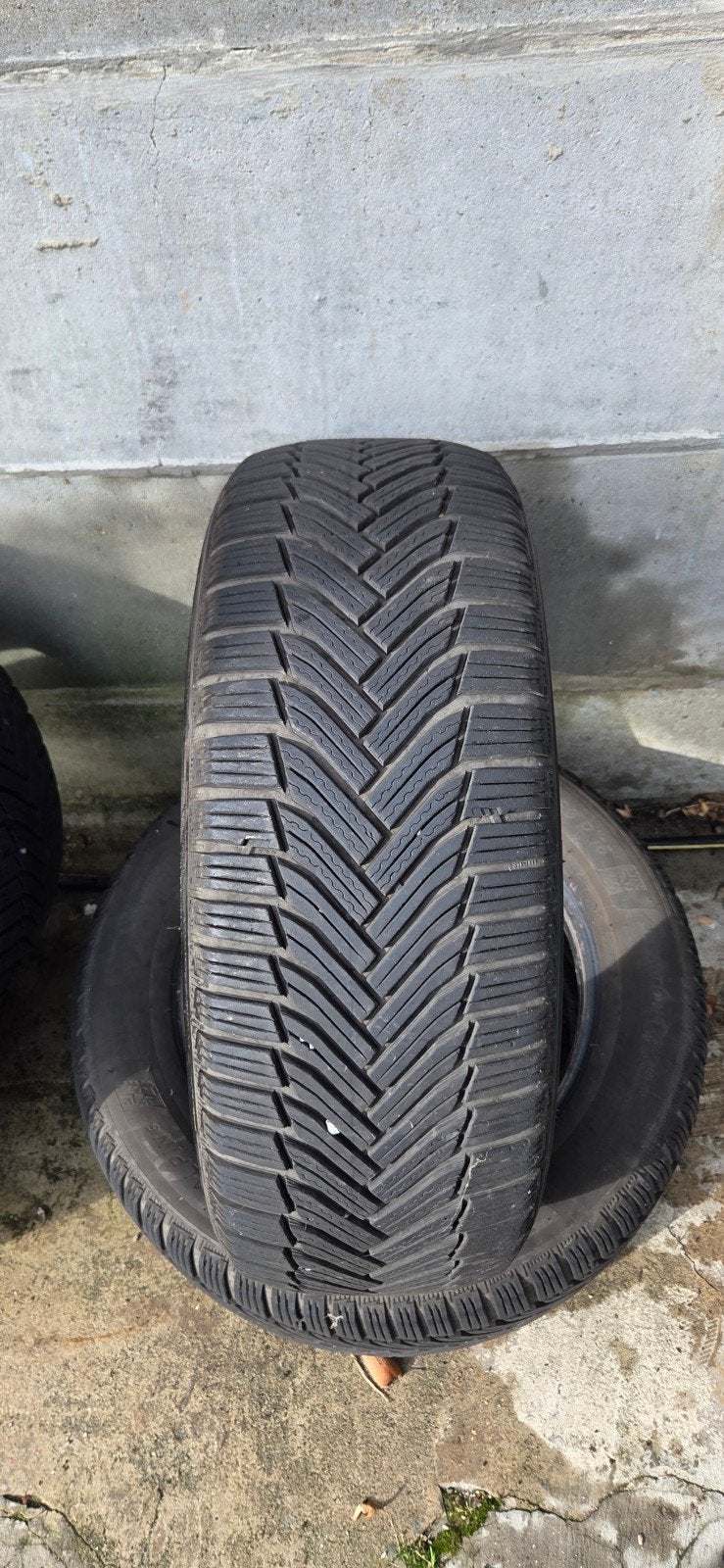 Michelin Alpin 6 215 60 r16 Winterbanden tussen de 6 en 7mm., Auto-onderdelen, 215 mm, 16 inch, Verzenden, Winterbanden