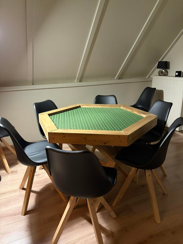 Pokertafel te koop, Sport en Fitness, Biljarten en Poolen, Ophalen, Nieuw, Overige typen