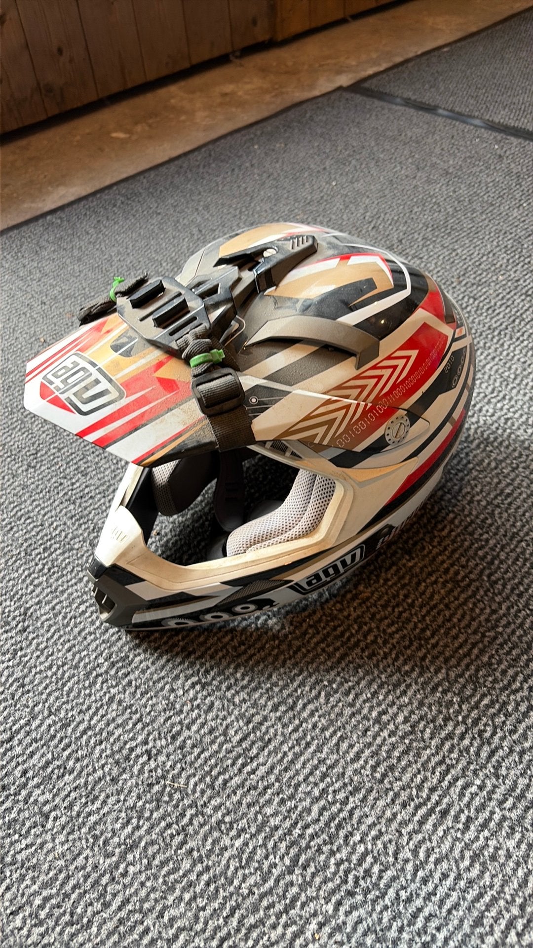 Agv cross helm, Enlèvement, AGV